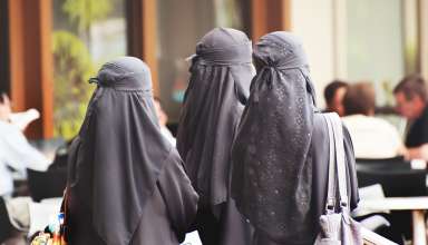 穆斯林妇女戴头巾